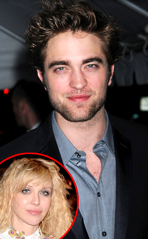 Robert Pattinson, Courtney Love Robert Pattinson, Courtney Love